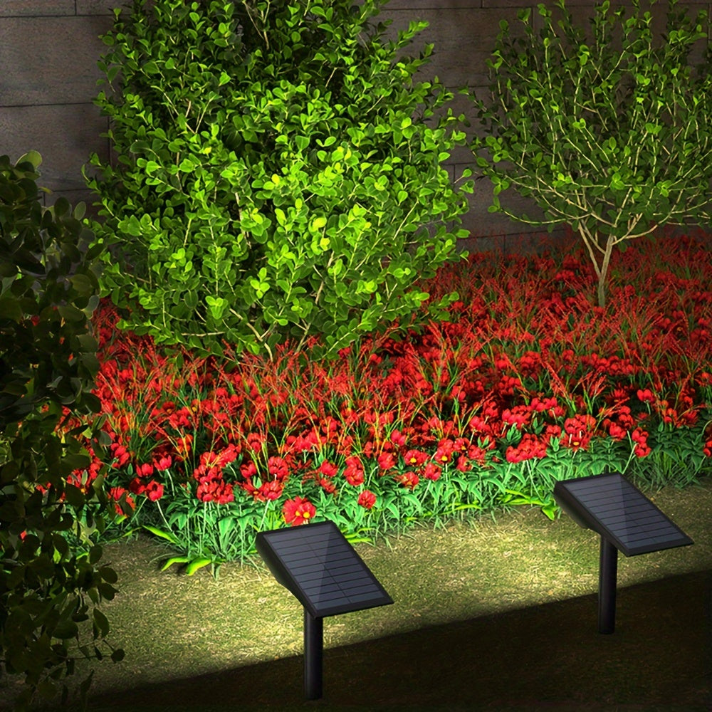 SolarGlow – 9 LED Outdoor Garden Spotlights