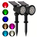 SolarLuxe Spotlight - Durable 9LED Garden Lighting