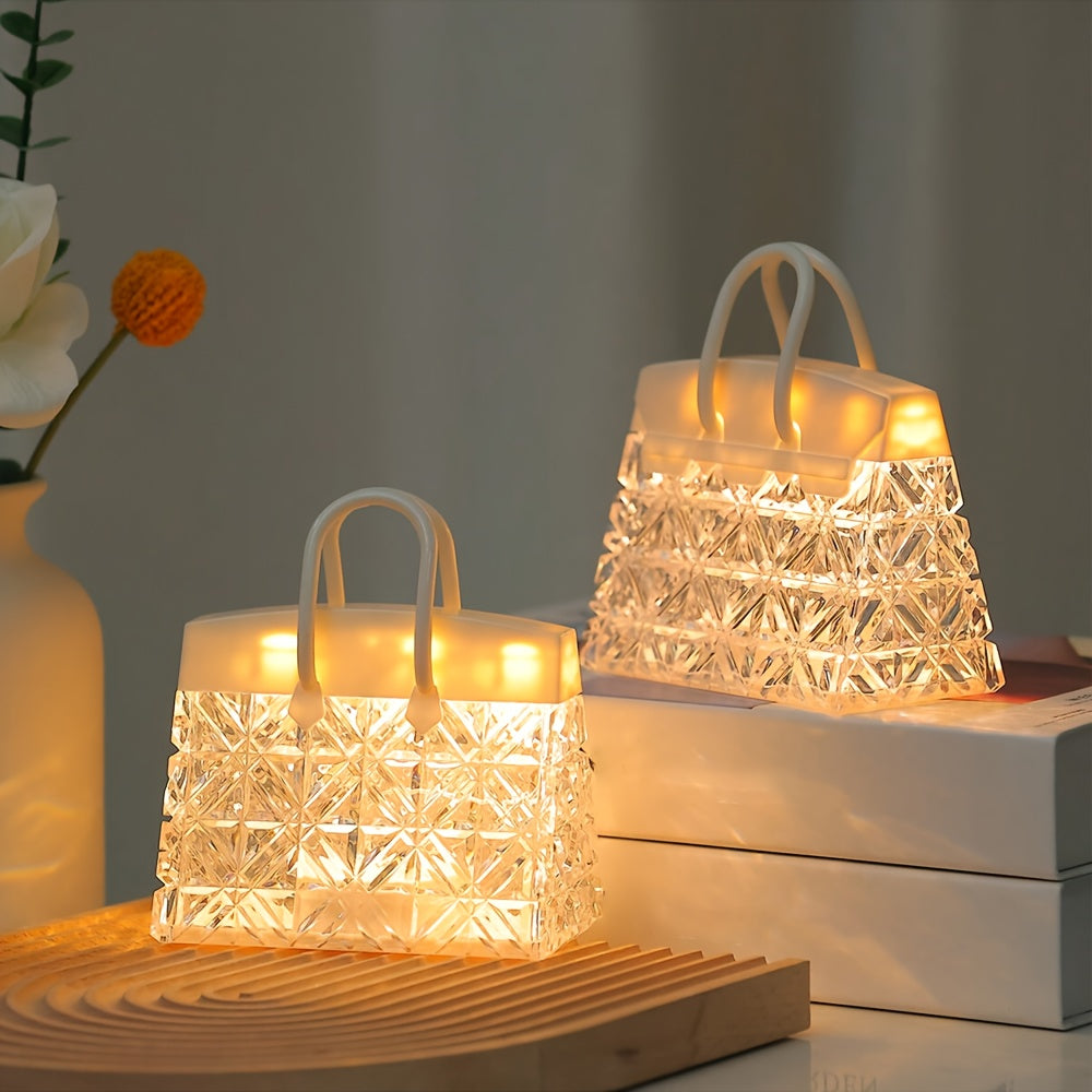 GlowSquare – Luxury LED Table Lamp with Sleek Finish