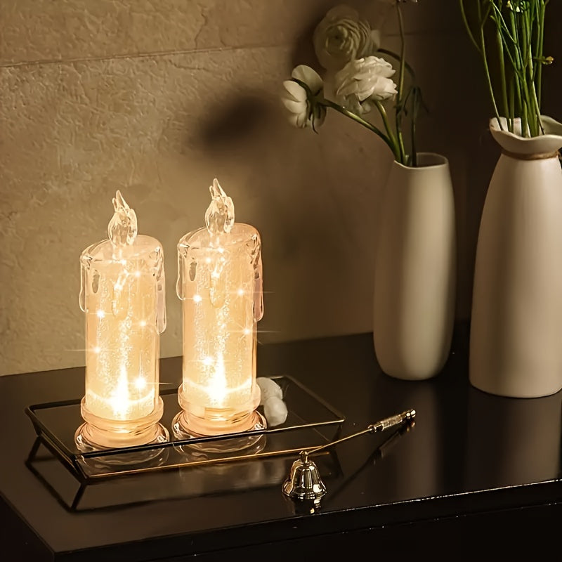 Romantic LED Candle Set – Atmospheric Indoor Lighting