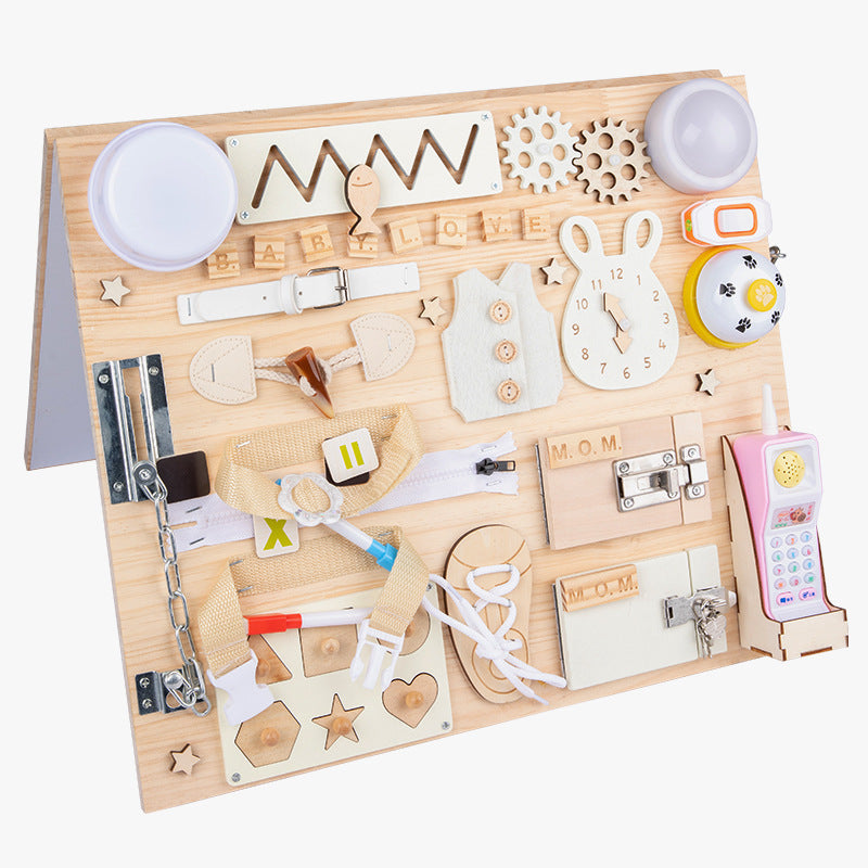 WoodPlay Board – Educational Play Board for Creativity