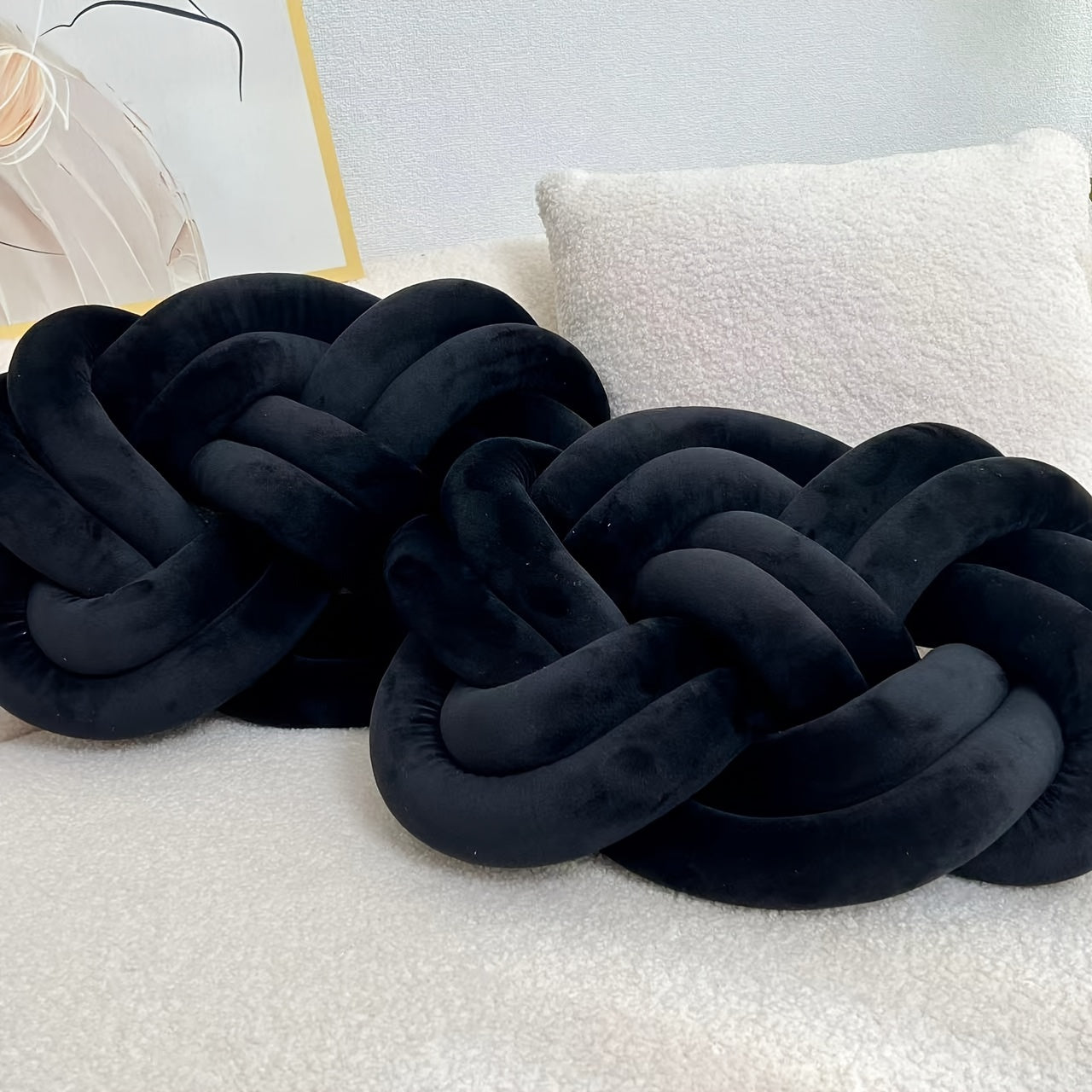 ComfortCloud Cushions - Luxury Plush Cushions with Button Design
