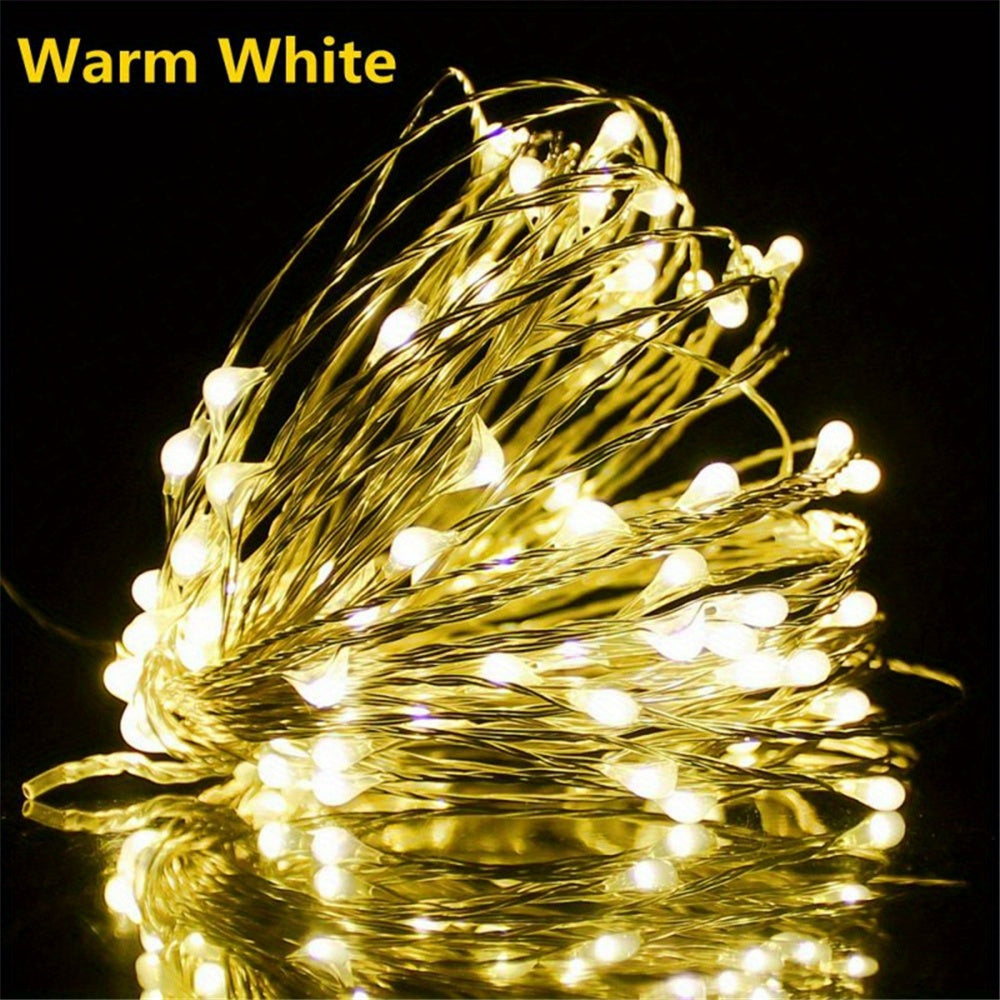 TwinkleWire - USB LED Lichtslinger in Koperdraad