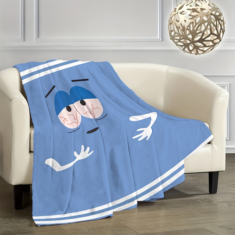 AnimeThrow – Reversible Flannel Blanket for All Seasons