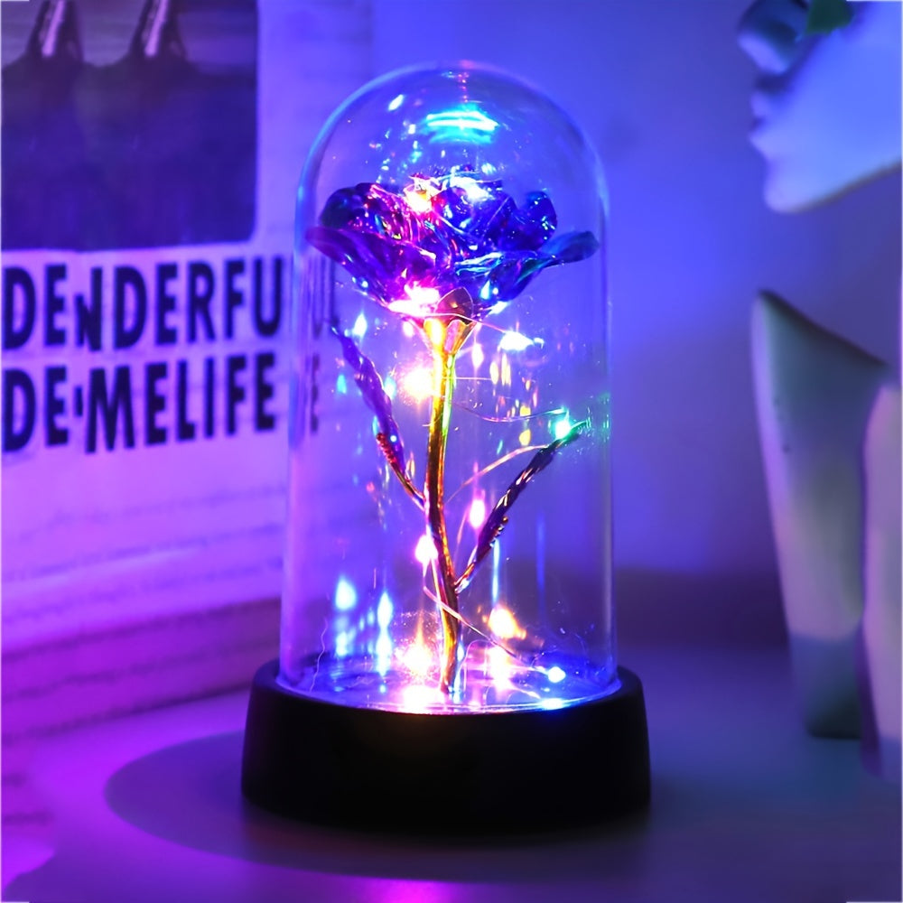 GoldenRose – Luxury Rose Lamp for Interior Decoration