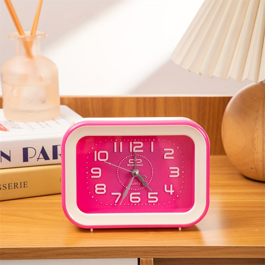 TimeCharm Clock - Retro Colourful Design Alarm Clock