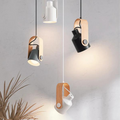 Modern Pendant Lamp Whiteh Adjustable Height – Minimalist Design