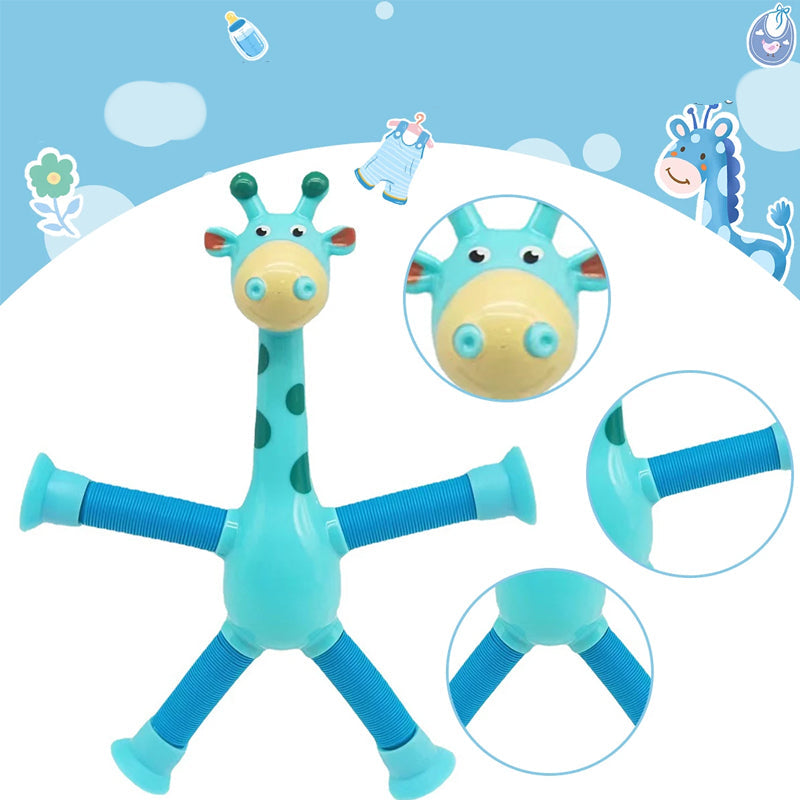 StretchGiraffe – Flexible Suction Cup Toy for Kids