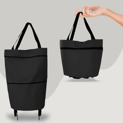 CarryFlex - Practical 2-in-1 Shopping Bag with Wheels