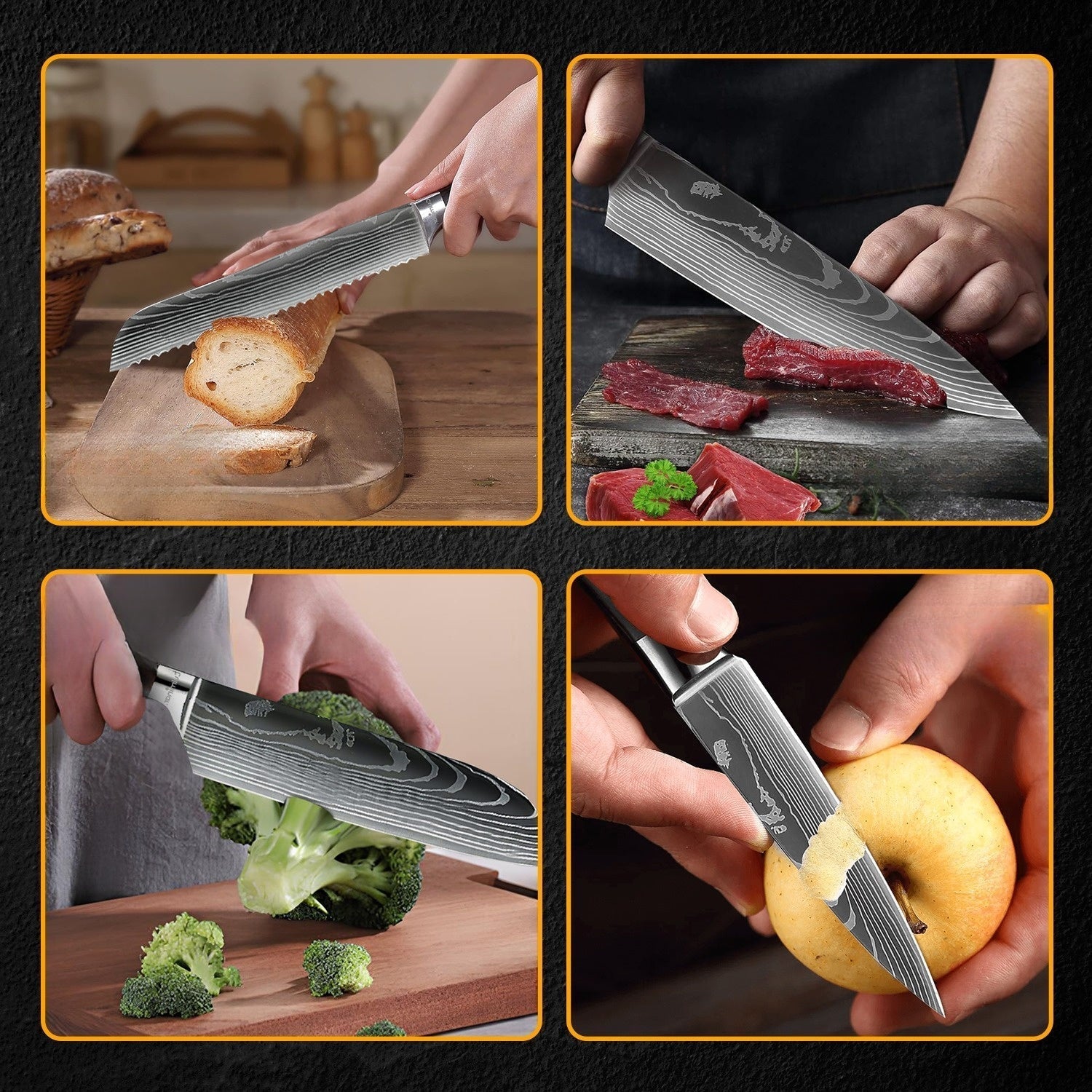 CulinaryMaster - Luxury Japanese Knife Set of 7