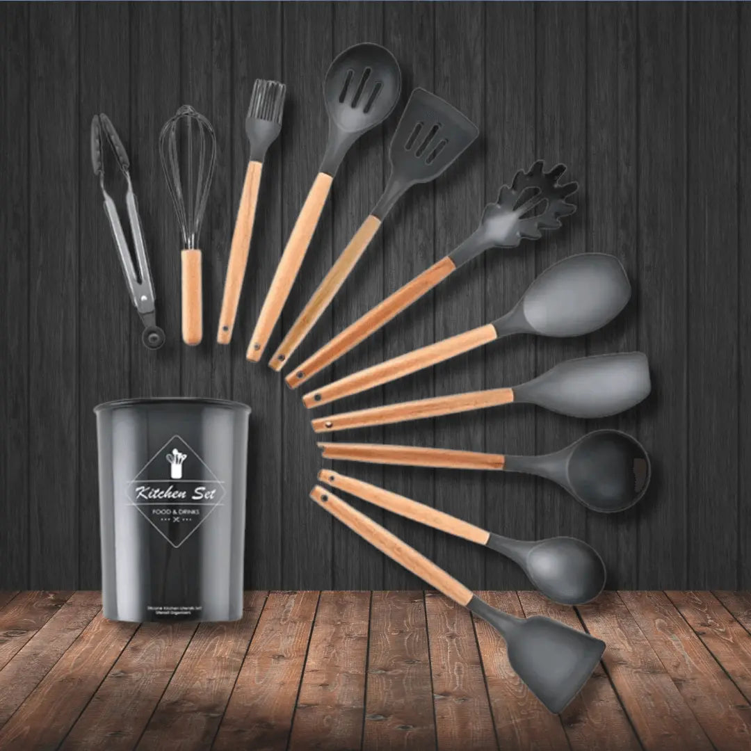 FlexiChef – Sustainable Silicone Kitchen Utensil Set