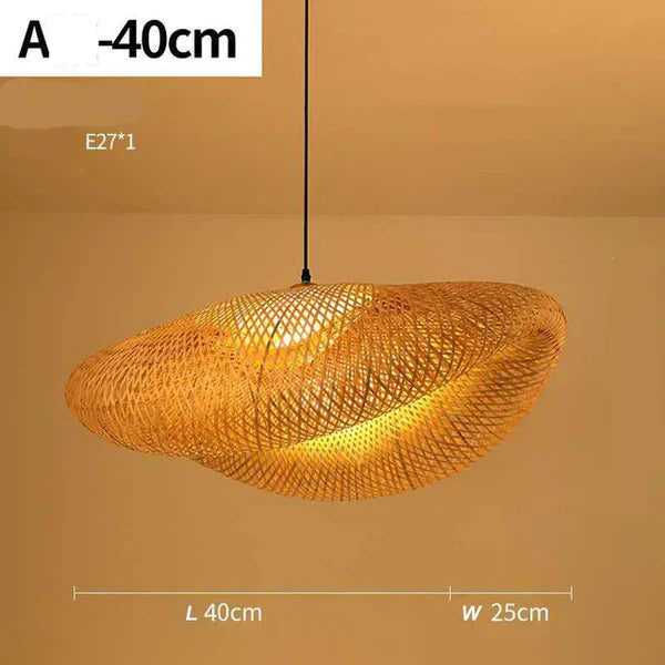RayaLicht – Handmade Rattan Pendant Light for Your Interior