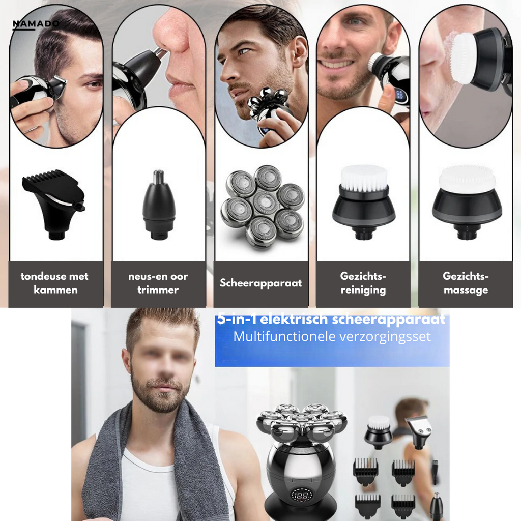FlexiShave Pro - Luxury Trimmer for a Perfect Shave
