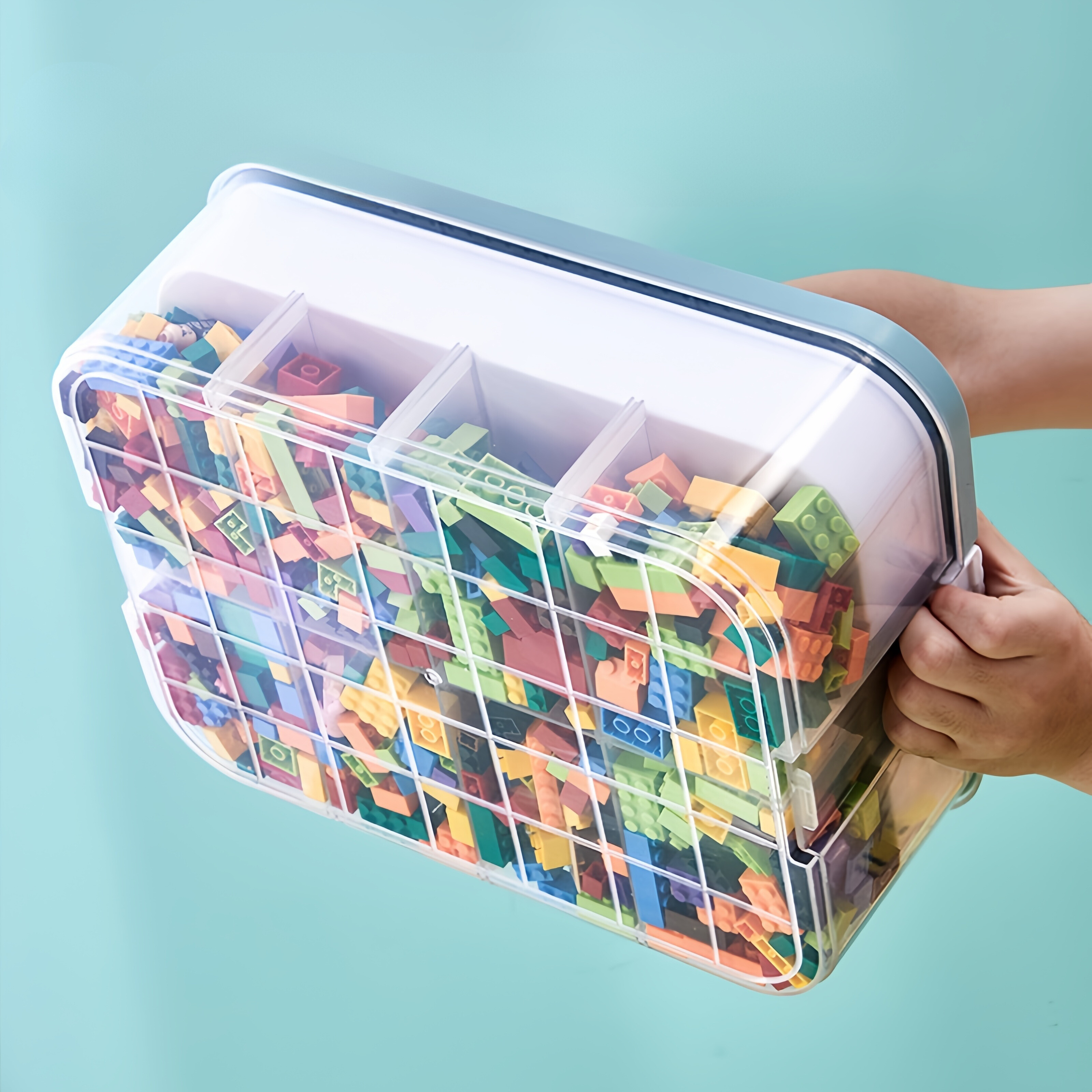 Stack Genius - Elegant Storage Box with Lid for Any Room