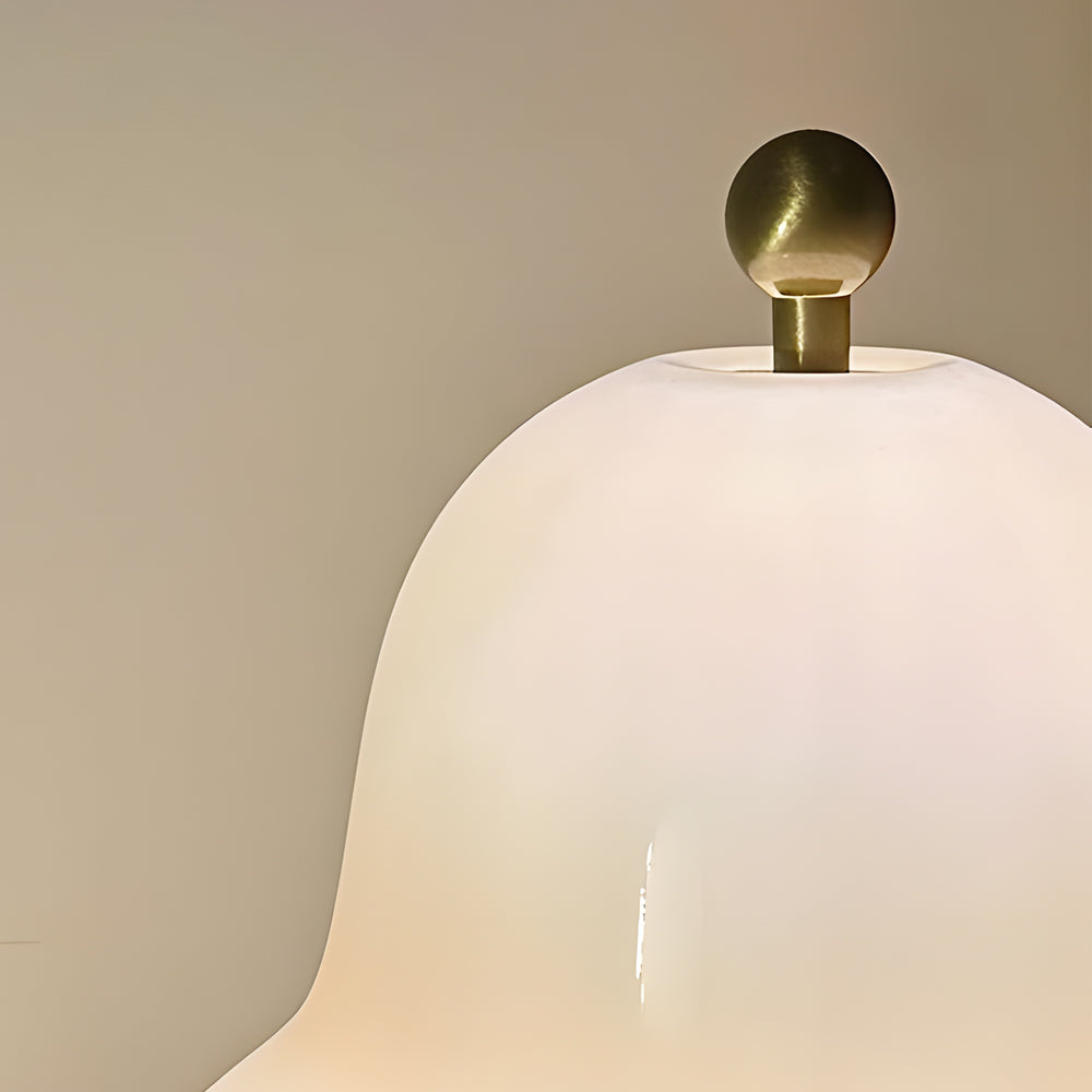 Elegant USB Pear-Shaped Table Lamp with Dimmable LED