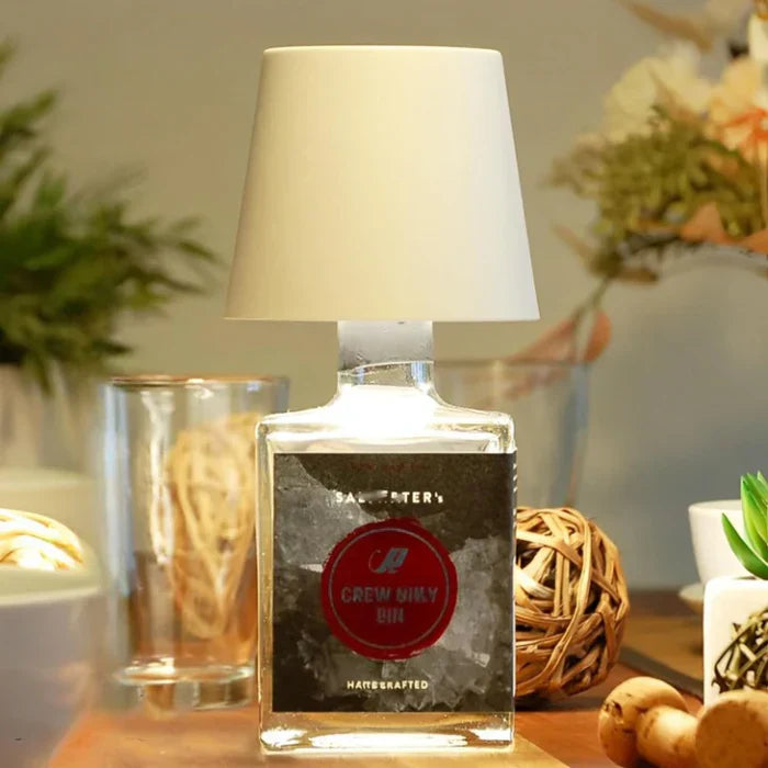GlowBottle – Stylish Portable LED Bottle Lamp