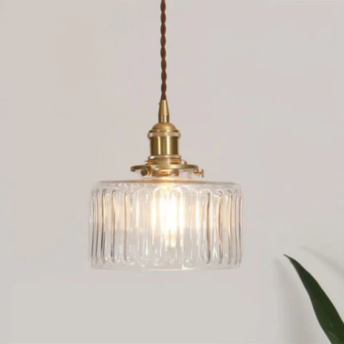 OpulentGlow Pendant – Elegant Glass Pendant Lamp