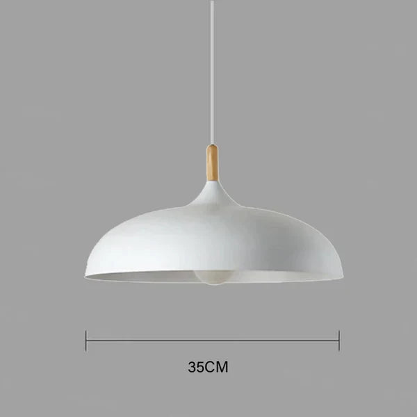 ScandiLuxe Ceiling Light - Scandinavian Oak Wood Design
