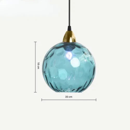 LumiSphere Pendant Light – Elegant Glass Sphere Lighting