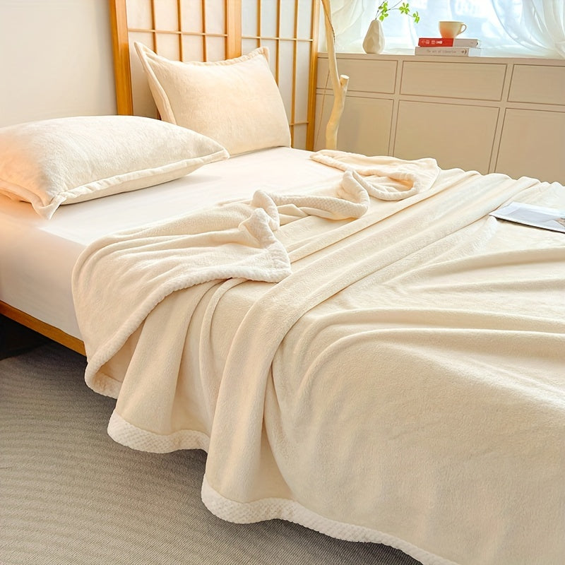 LuxuryFleece – Double-Sided Blanket for Ultimate Comfort