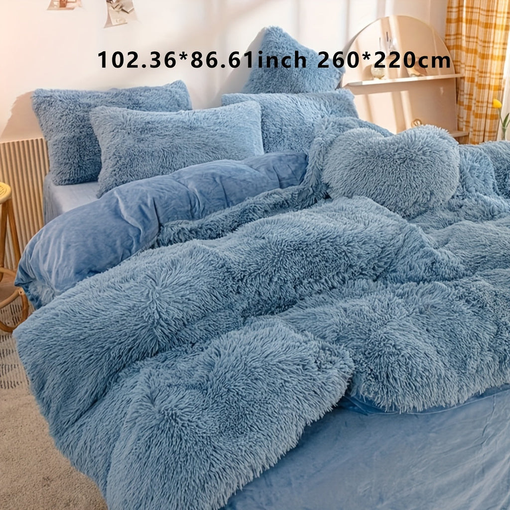 VelvetLux – Luxury Velvet Duvet Cover Set for All Seasons