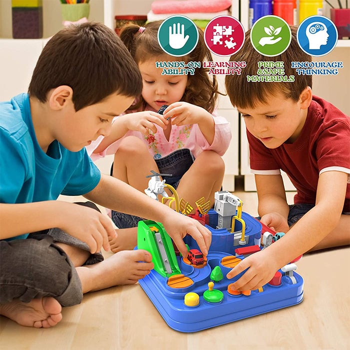 RescueTrack Adventure Set – Educational Toddler Toy