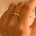 Elegant Sienna Golden Honey Ring
