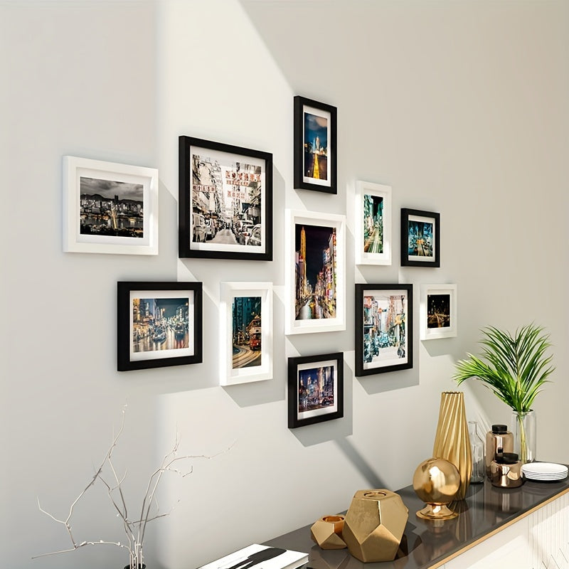 GallerySet – Picture Frames Without Drilling (11-piece)