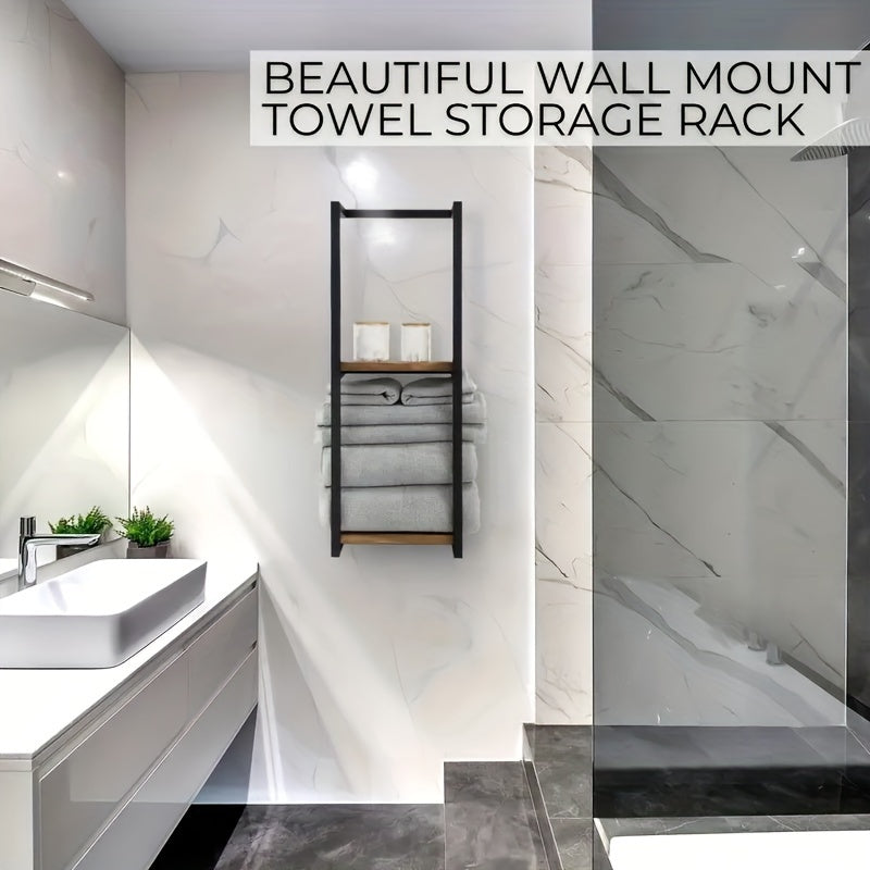 IronRack - Stylish Wall Rack for Towels
