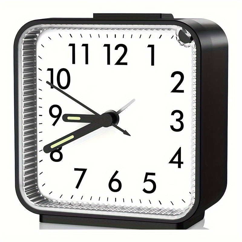GlowTick Alarm Clock - Stylish LED Clock with Night Light