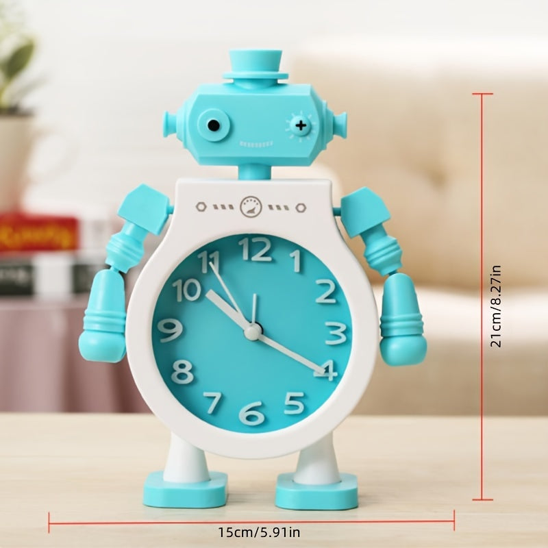 TimeBuddy Clock – Playful Robot Alarm Clock