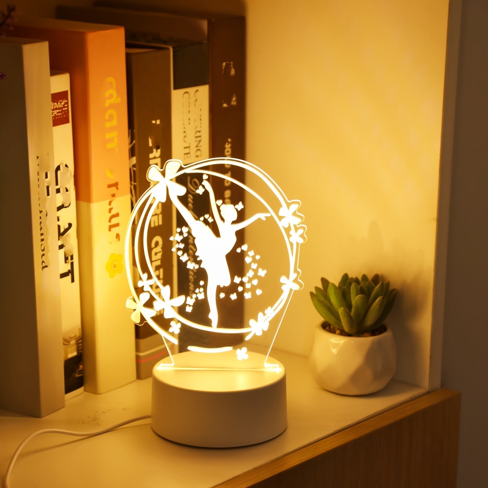 LumiDance – 3D LED Night Lamp Ballet
