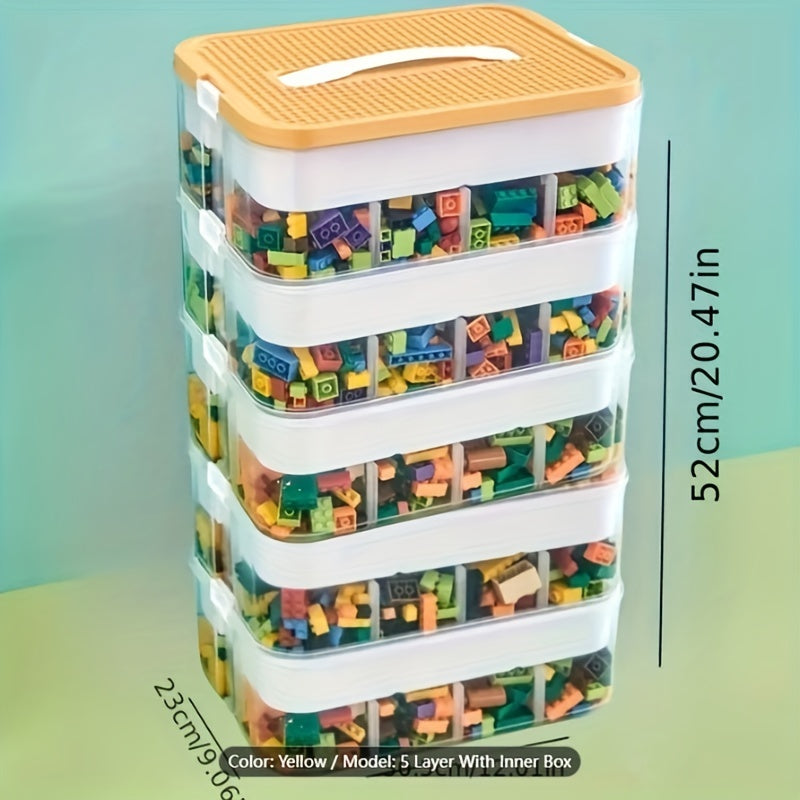 Stack Genius - Elegant Storage Box with Lid for Any Room