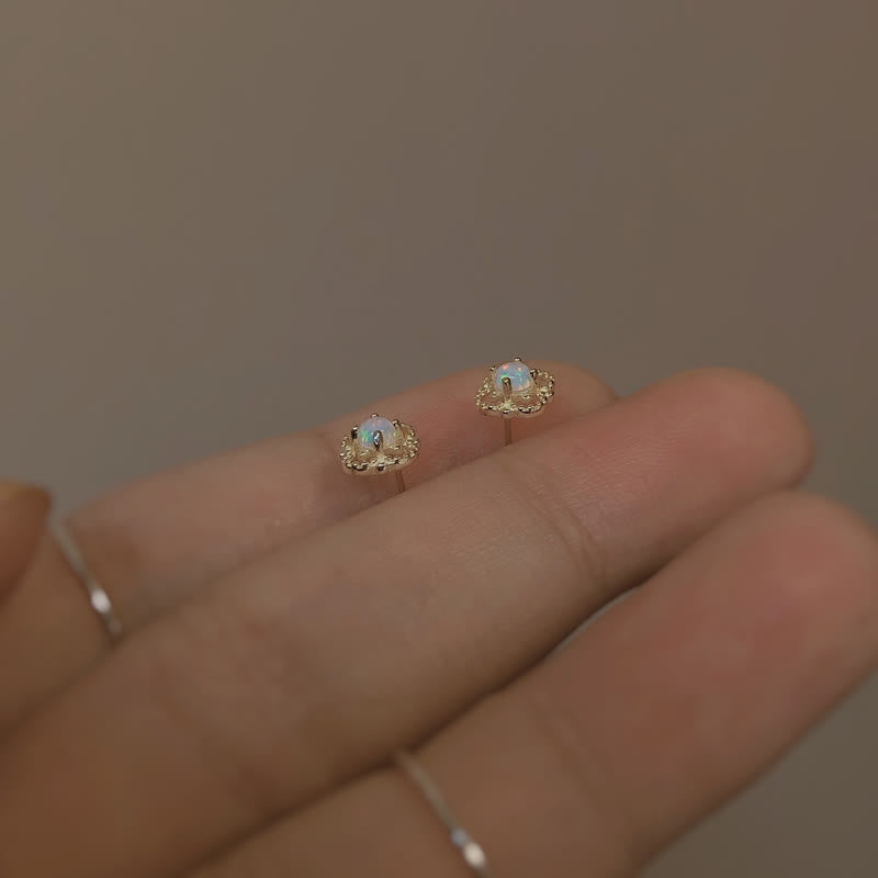 Charming Vintage Opal Earrings - Seraphina Collection