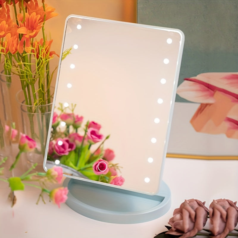 GlowPerfect - Portable Makeup Mirror with 16 LEDs