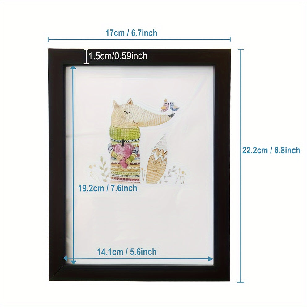 TimelessWood – Classic Wooden Photo Frame for Memories