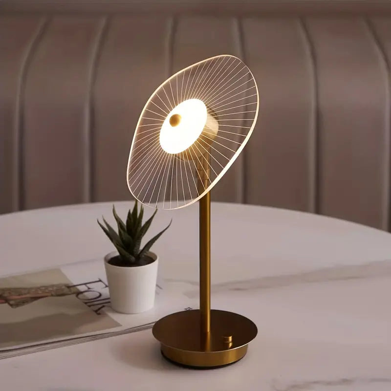 Elegant LED Desk Table Lamp with Adjustable Design