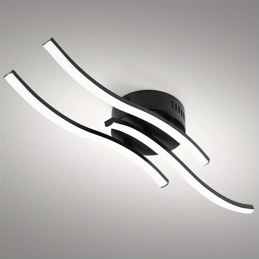 LumaCurve Light - Modern Dimmable LED Ceiling Lamp
