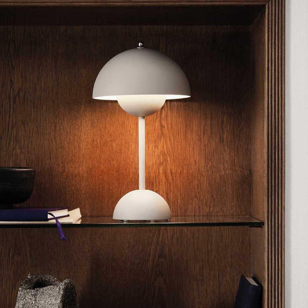 LunarGlow Table Lamp - Dimmable LED Lighting for Any Interior