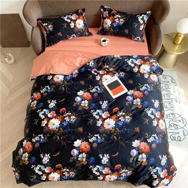 Bouquet - Luxury Egyptian Cotton Duvet Cover Set