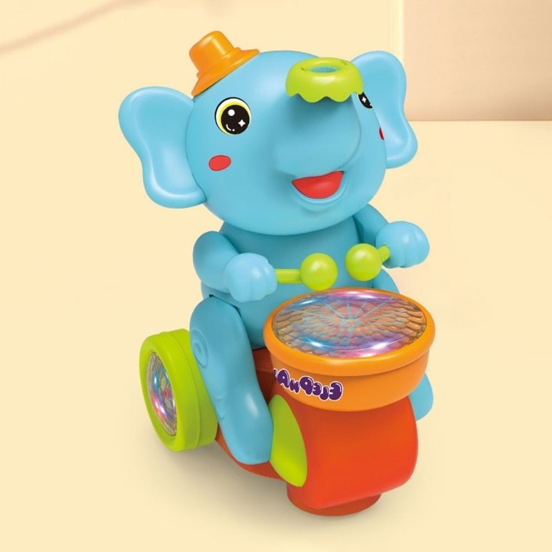 MelodyBuddy Drum Elephant - Musical Learning Experience for Babies