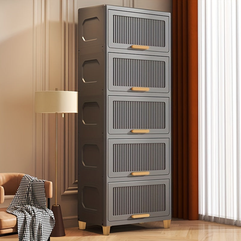 SleekStorage - Waterproof Flip-Top Home Storage Cabinet