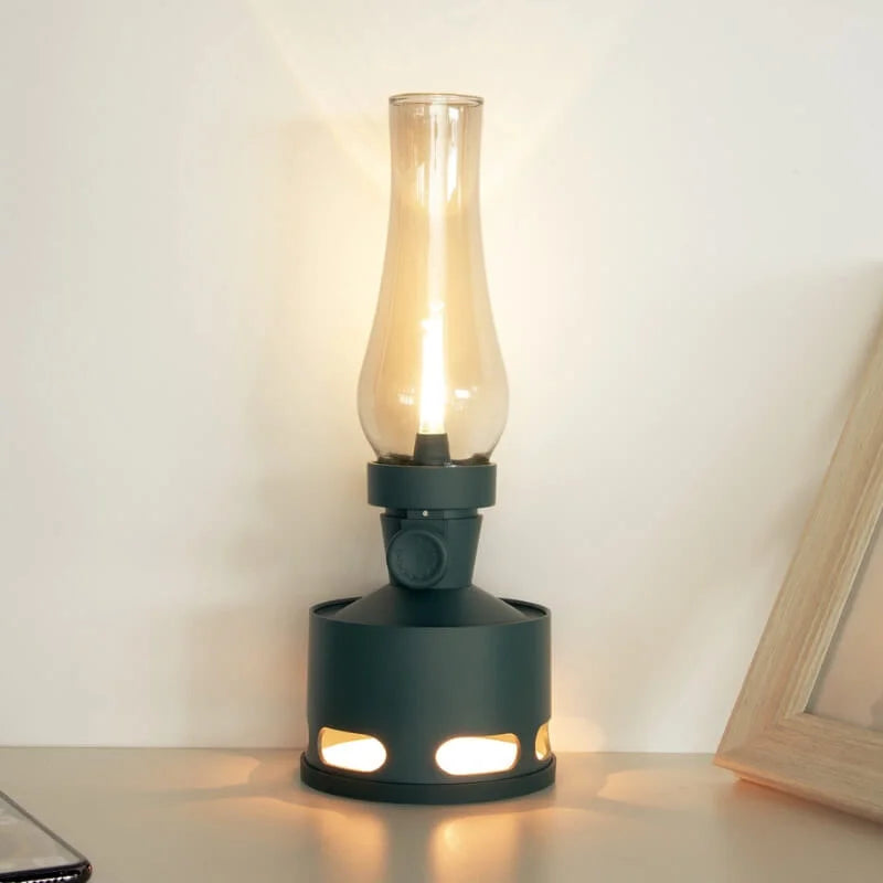 NostalgiaLamp - Vintage LED Lantern for Atmospheric Evenings