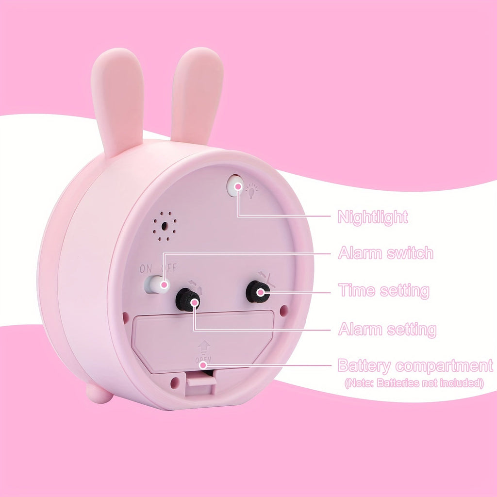 SilenTime Alarm Clock - Stylish Night Light with Silence