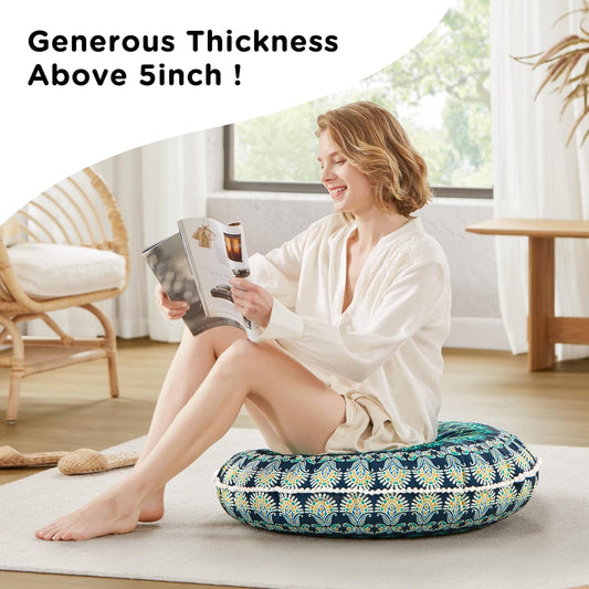 MandalaCushion - Bohemian Meditation Cushion for the Floor