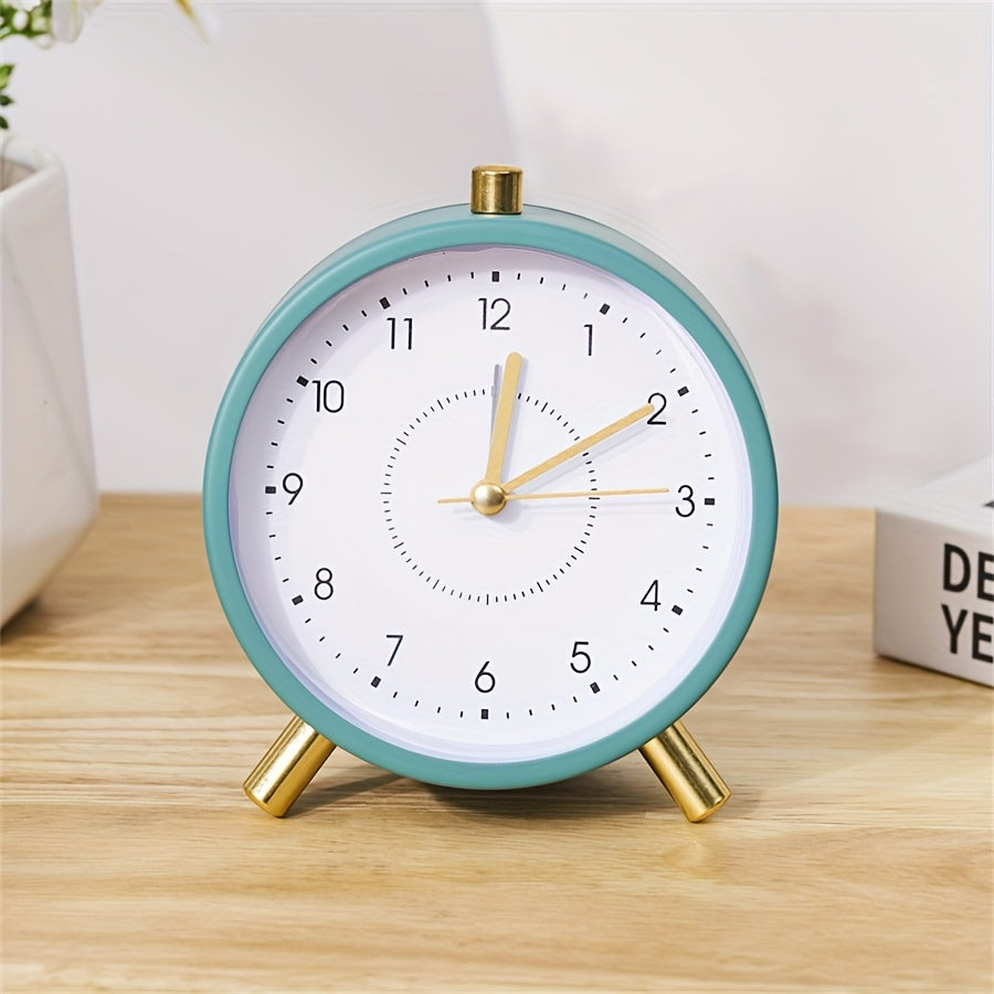 TimeSphere - Elegant Metal Clock with Lighting