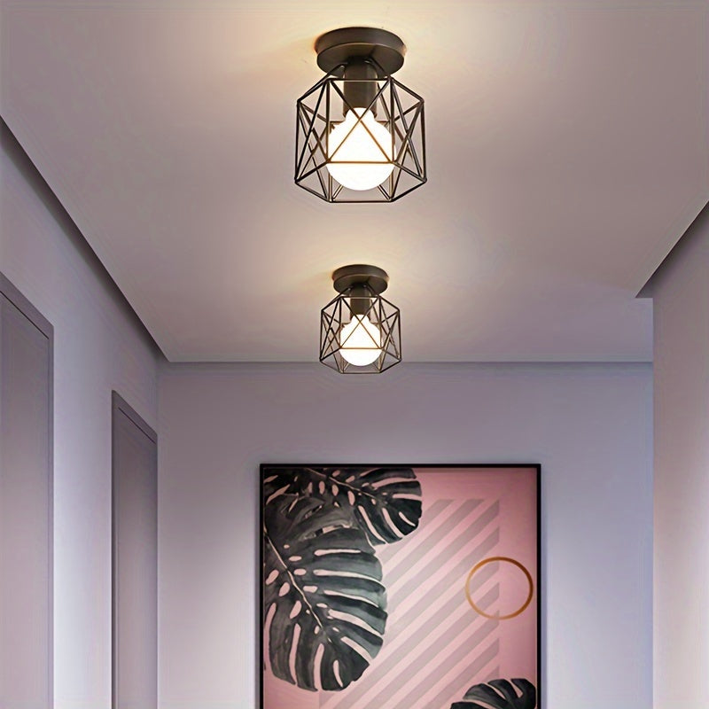 NordicLight - Minimalist Black Ceiling Light for Kitchen