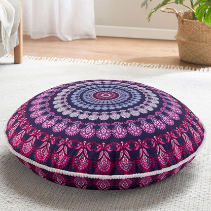 MandalaCushion - Bohemian Meditation Cushion for the Floor
