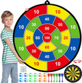 PlayTarget - Large Kids Dartboard with Sticky Darts