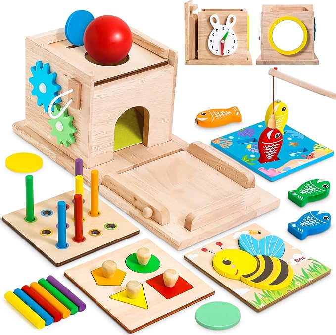 Educational Baby Toy Set - Educational Play Set for Growing Babies